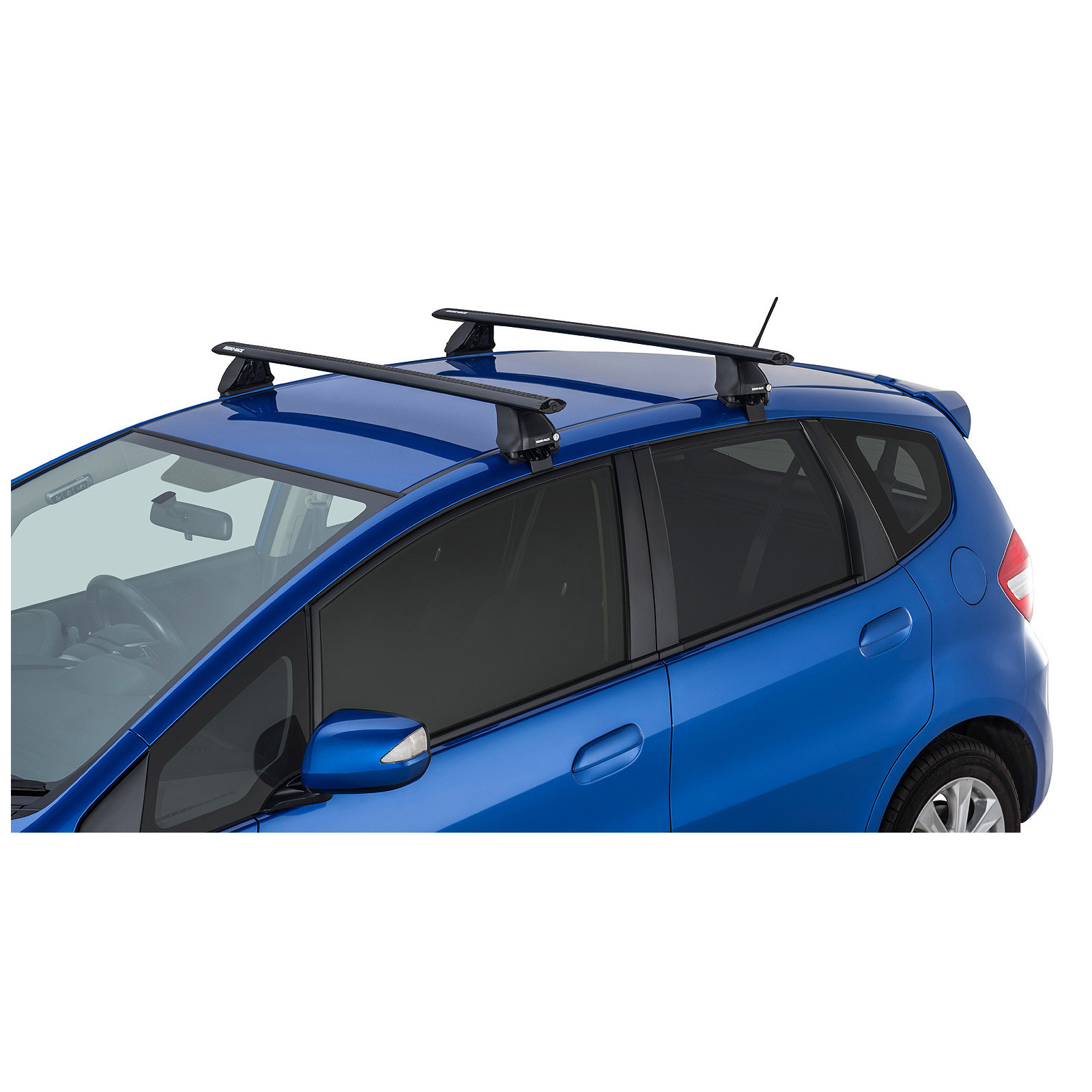 Kit 2 barres de toit noires RHINO-RACK Vortex 2500 • JA2185 