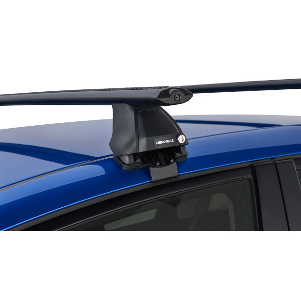 Kit 2 barres de toit noires RHINO-RACK Vortex 2500 • JA2185 