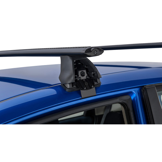 Kit 2 barres de toit noires RHINO-RACK Vortex 2500 • JA2185 