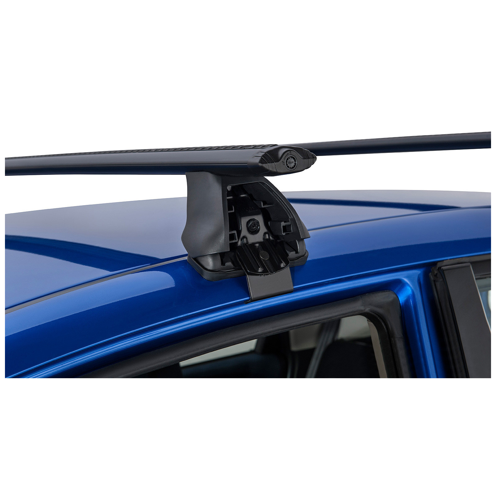 Kit 2 barres de toit noires RHINO-RACK Vortex 2500 • JA2185 