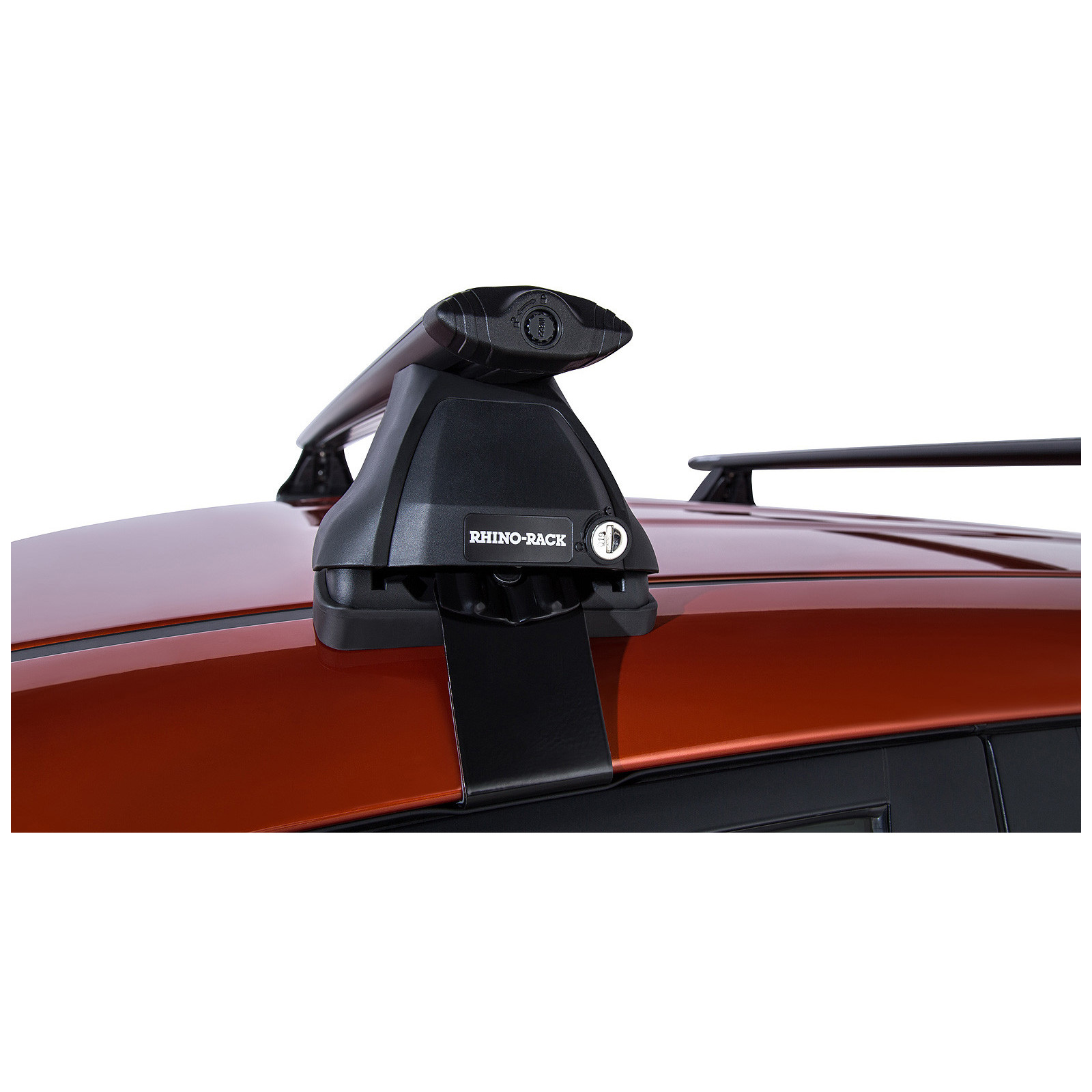 Kit 2 barres de toit noires RHINO-RACK Vortex 2500 • JA2205 