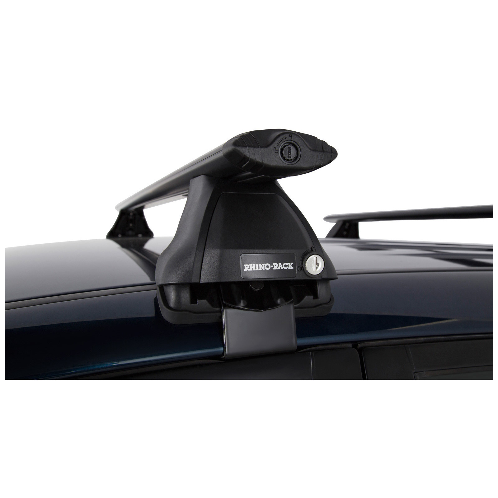 Kit 2 barres de toit noires RHINO-RACK Vortex 2500 • JA2209 