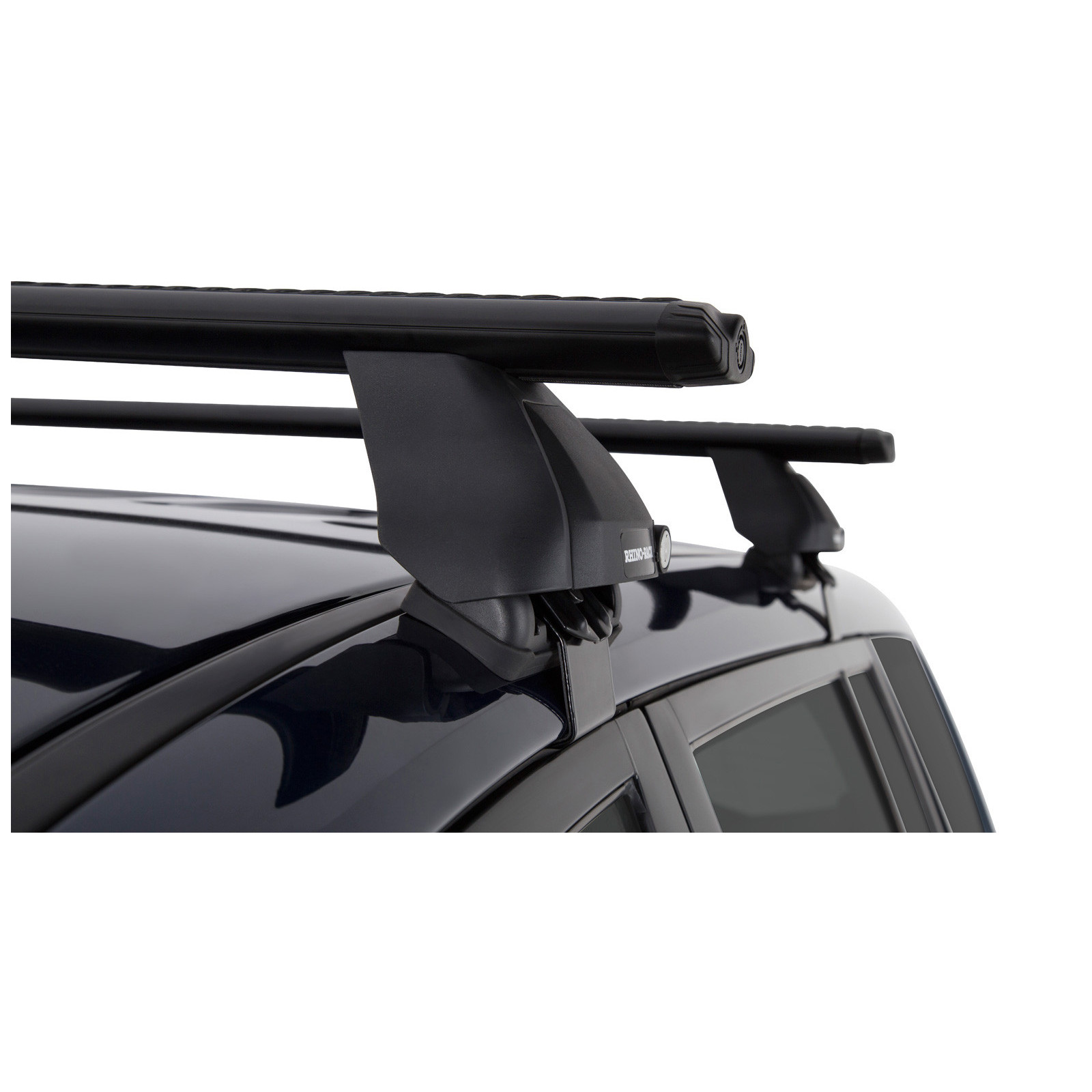 Kit 2 barres de toit noires RHINO-RACK Vortex 2500 • JA2209 
