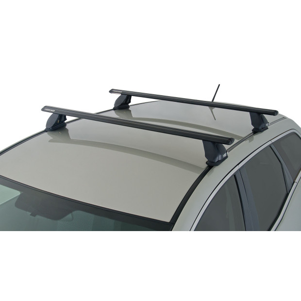 Kit 2 barres de toit noires RHINO-RACK Vortex 2500 FMP • JA2210 