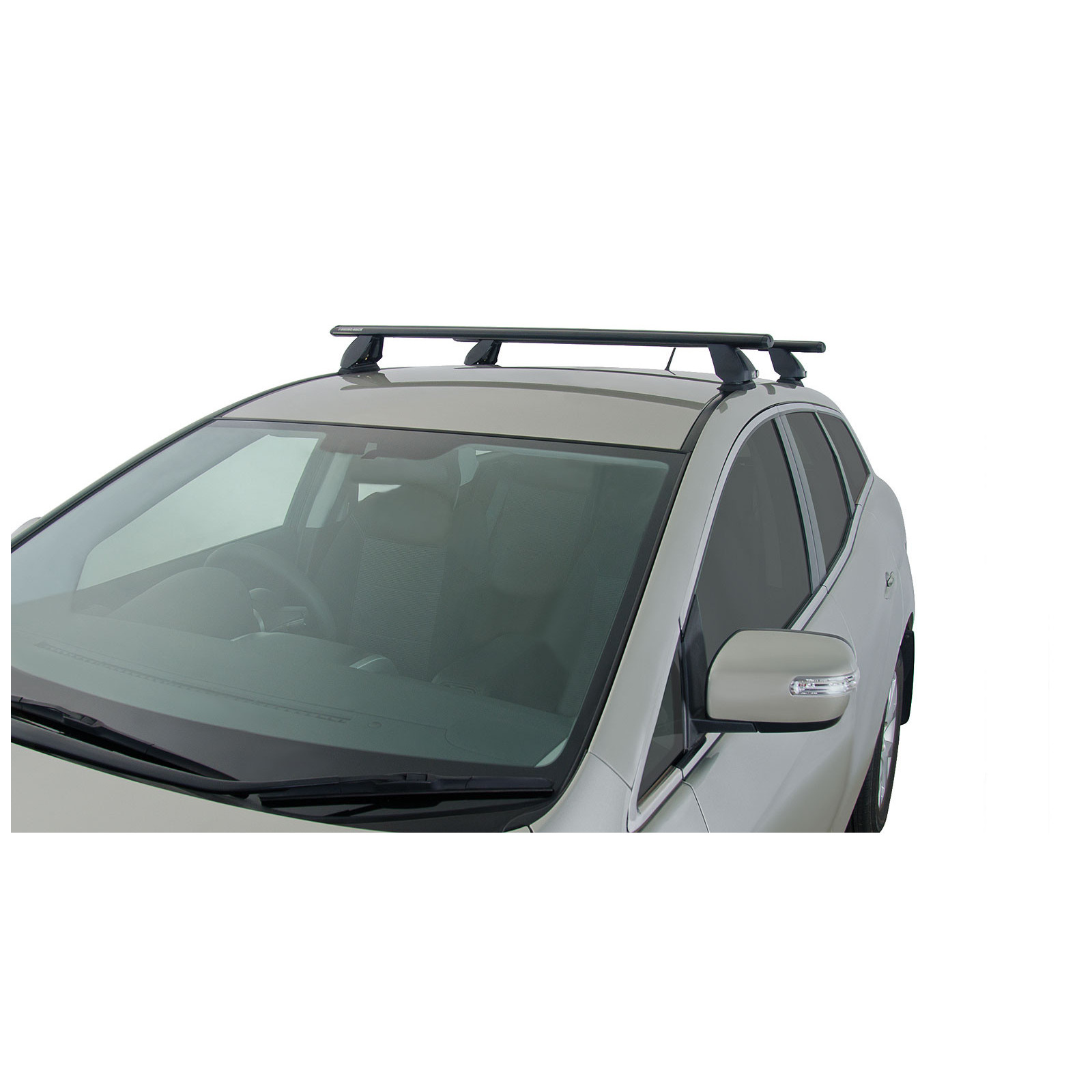 Kit 2 barres de toit noires RHINO-RACK Vortex 2500 FMP • JA2210 