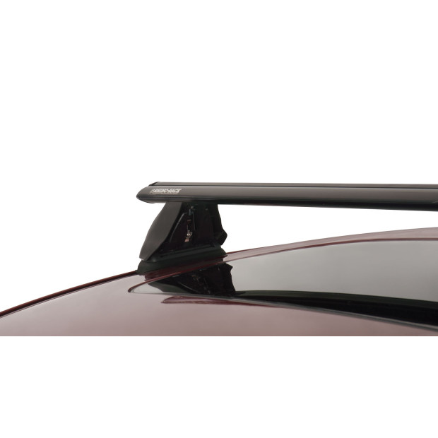 Kit 2 barres de toit noires RHINO-RACK Vortex 2500 FMP • JA2210 