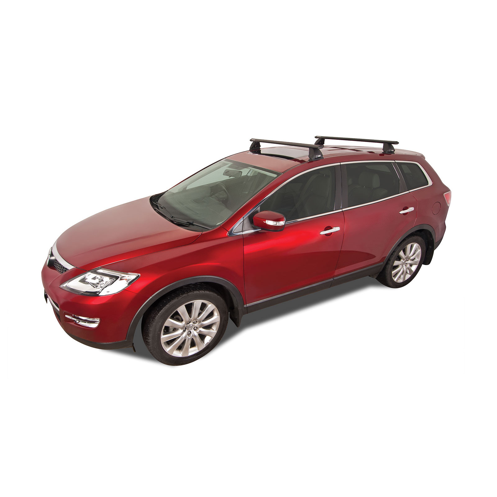 Kit 2 barres de toit noires RHINO-RACK Vortex 2500 FMP • JA2210 