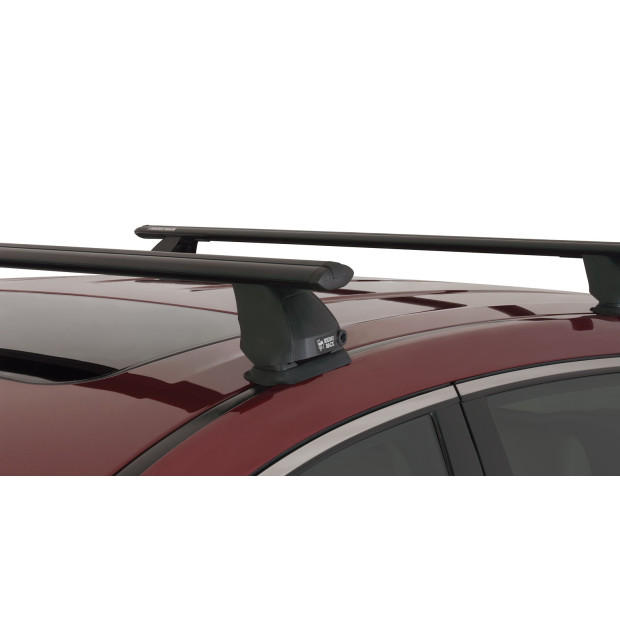 Kit 2 barres de toit noires RHINO-RACK Vortex 2500 FMP • JA2210 