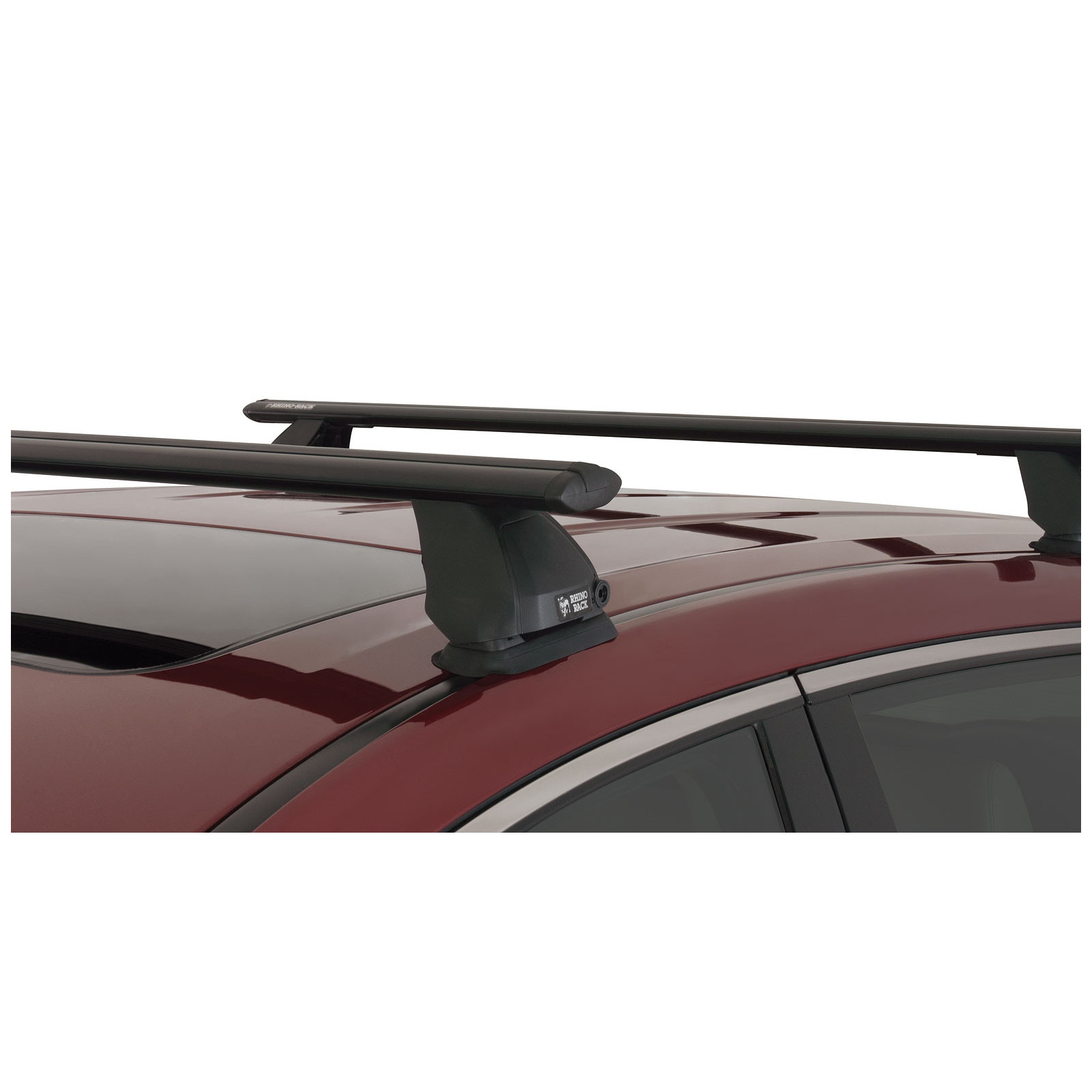 Kit 2 barres de toit noires RHINO-RACK Vortex 2500 FMP • JA2210 