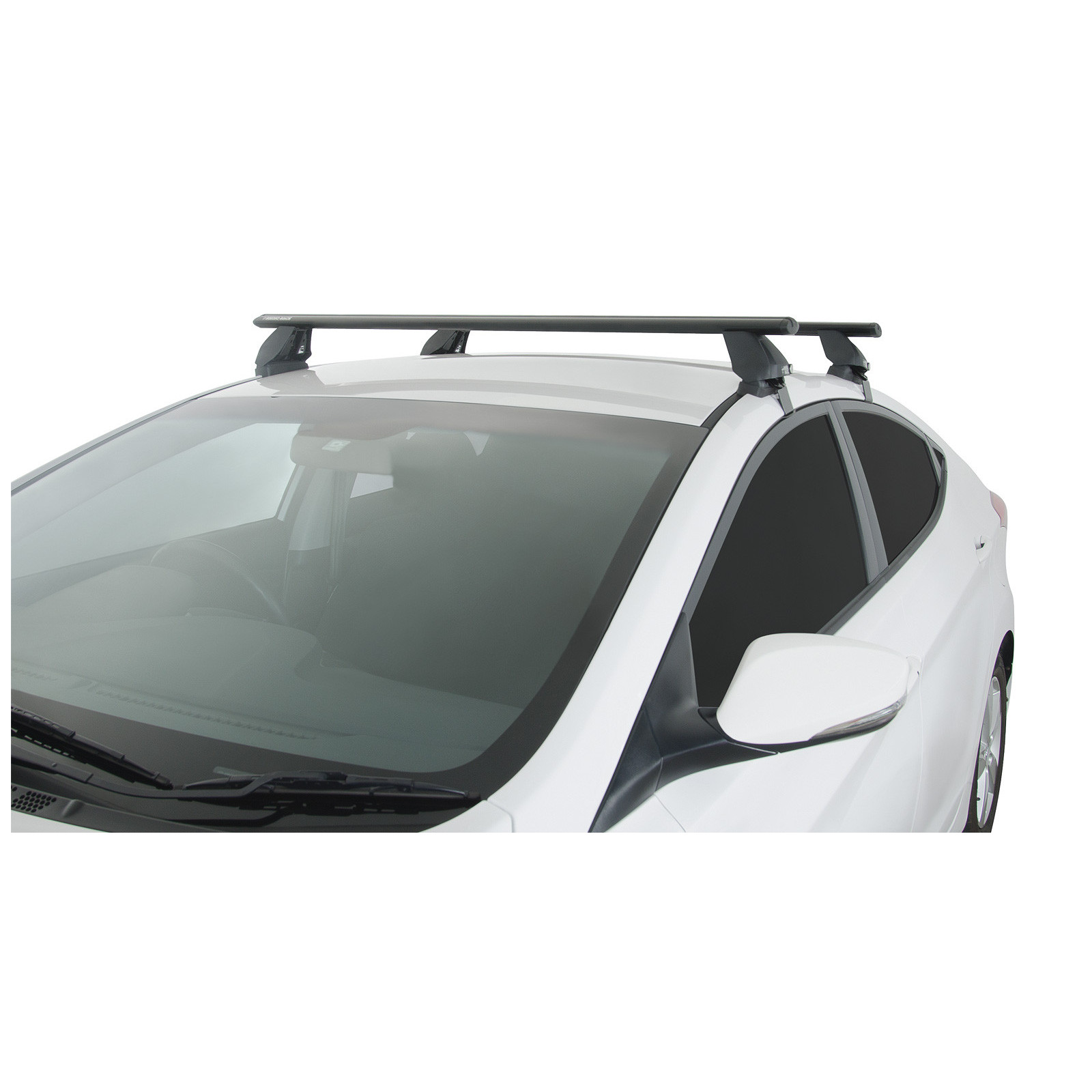 Kit 2 barres de toit noires RHINO-RACK Vortex 2500 • JA2212 