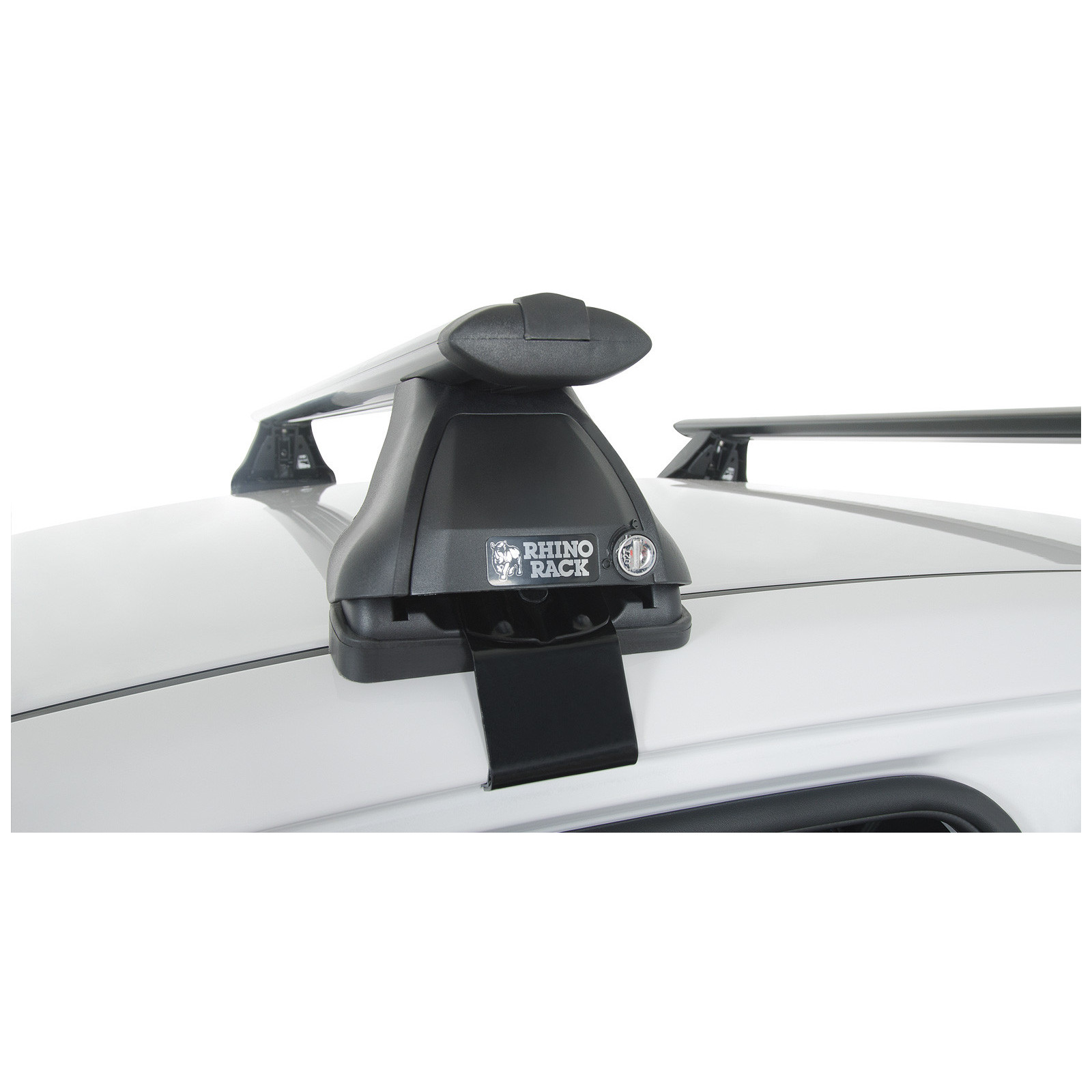 Kit 2 barres de toit noires RHINO-RACK Vortex 2500 • JA2212 