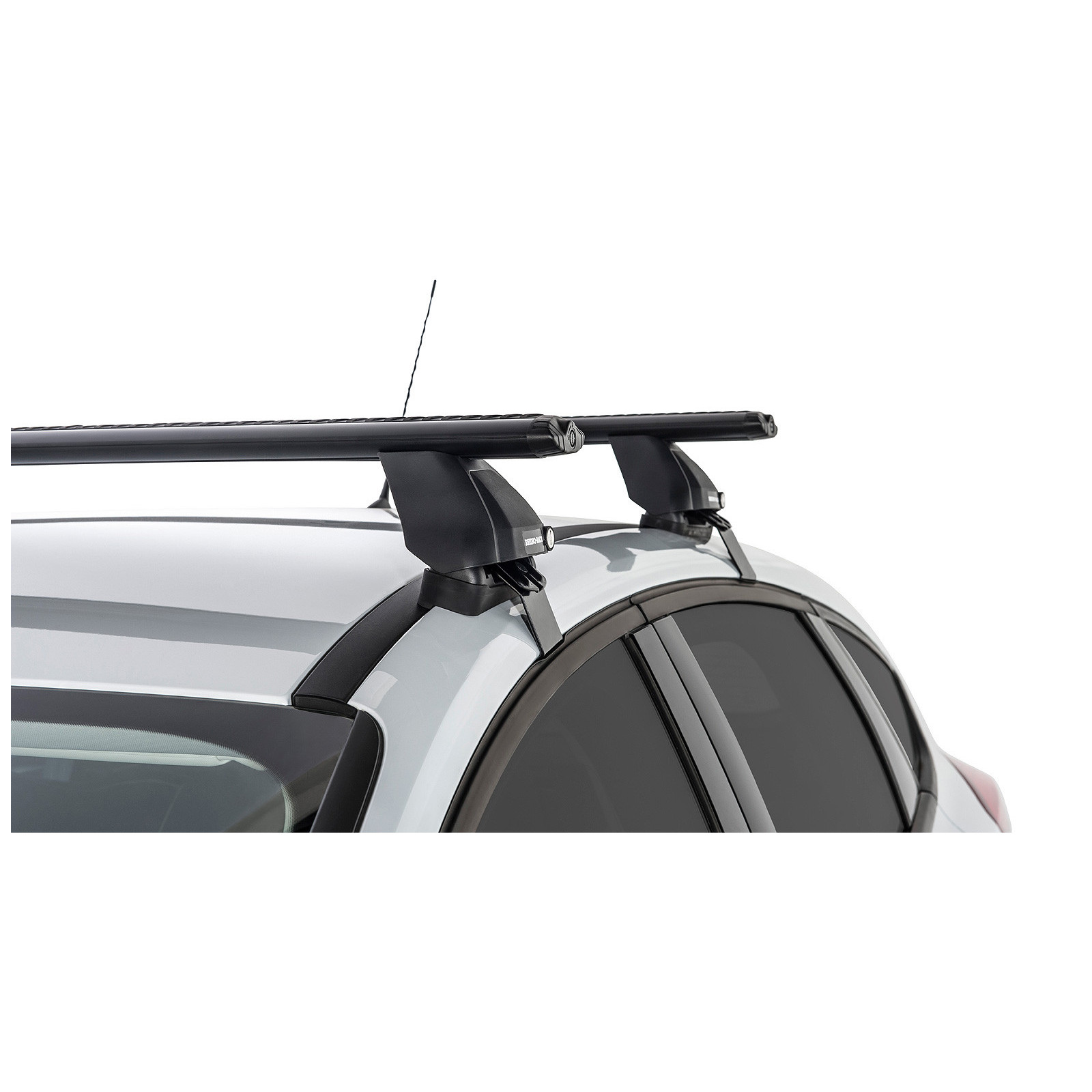 Kit 2 barres de toit noires RHINO-RACK Vortex 2500 • JA2216 