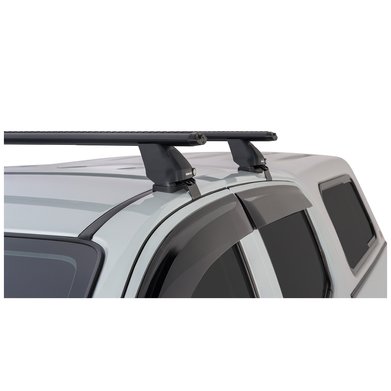 Kit 2 barres de toit noires RHINO-RACK Vortex 2500 • JA2225 