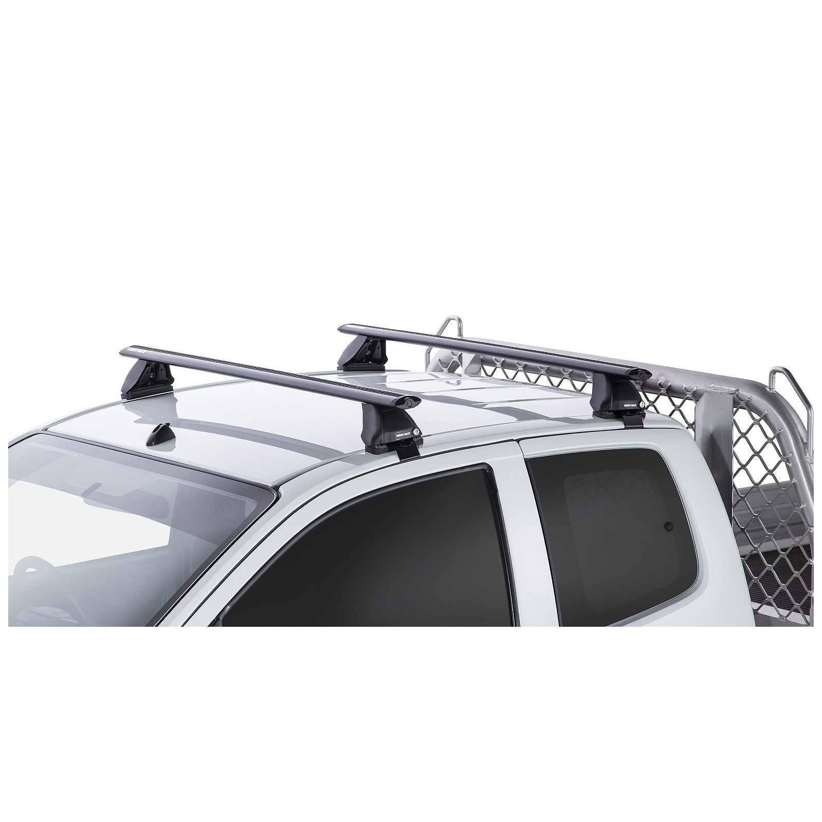 Kit 2 barres de toit noires RHINO-RACK Vortex 2500 • JA2225 