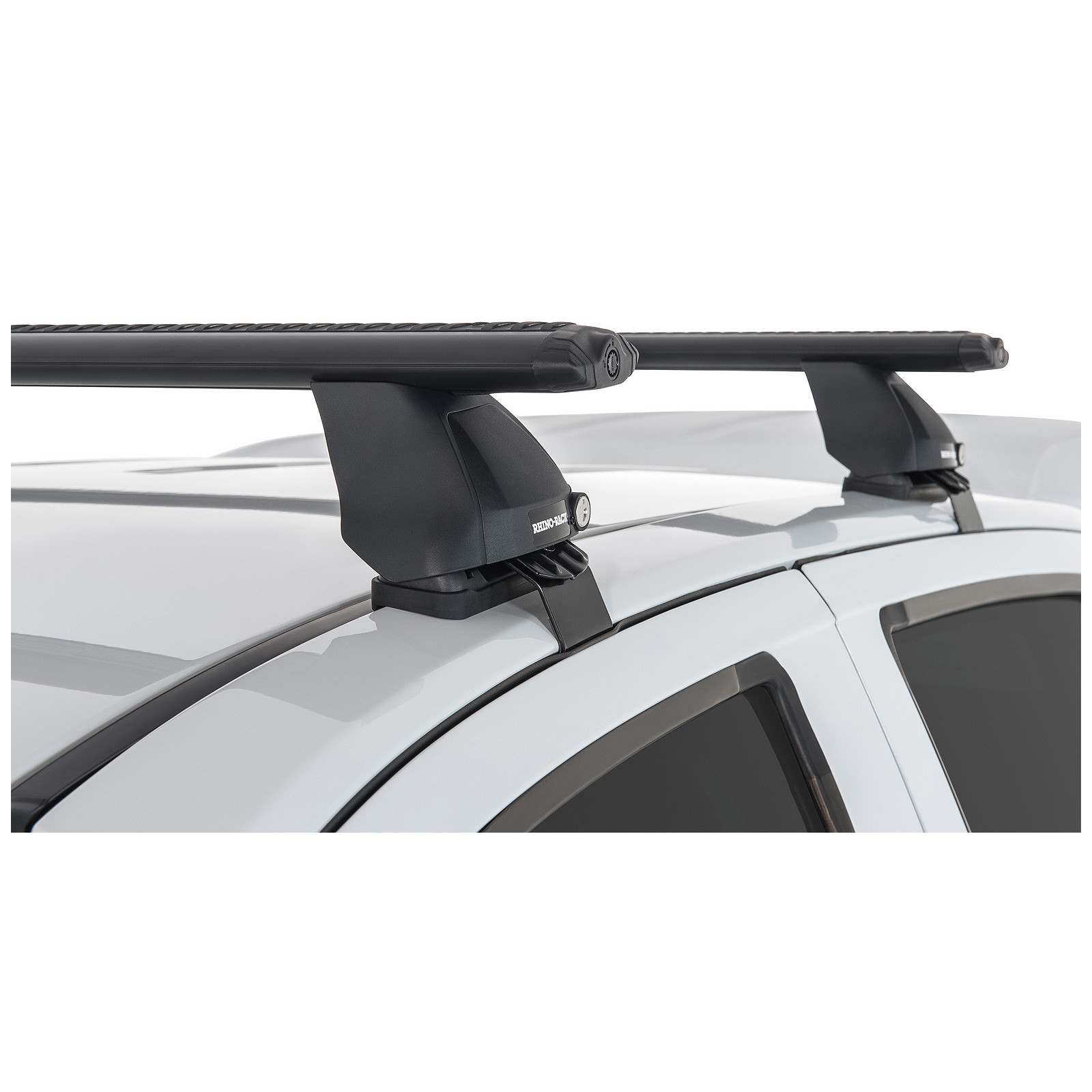 Kit 2 barres de toit noires RHINO-RACK Vortex 2500 • JA2225 