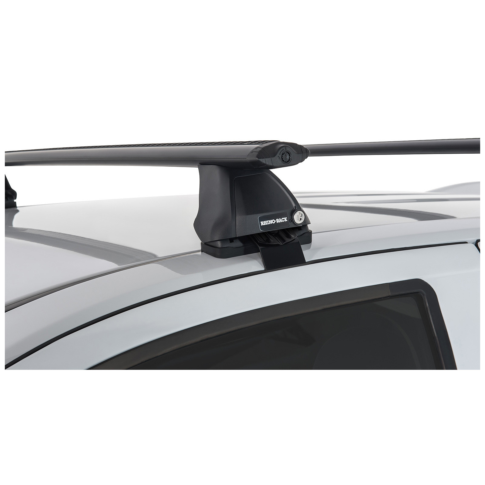 Kit 2 barres de toit noires RHINO-RACK Vortex 2500 • JA2225 