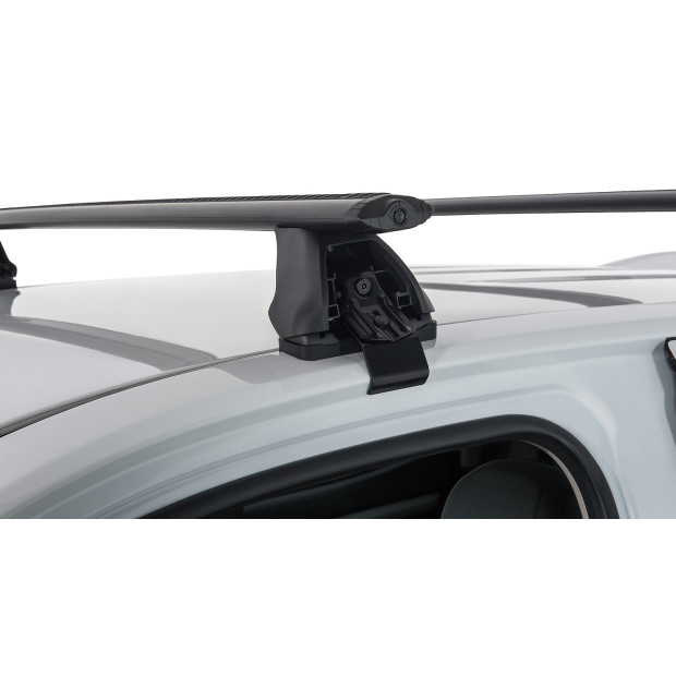 Kit 2 barres de toit noires RHINO-RACK Vortex 2500 • JA2225 