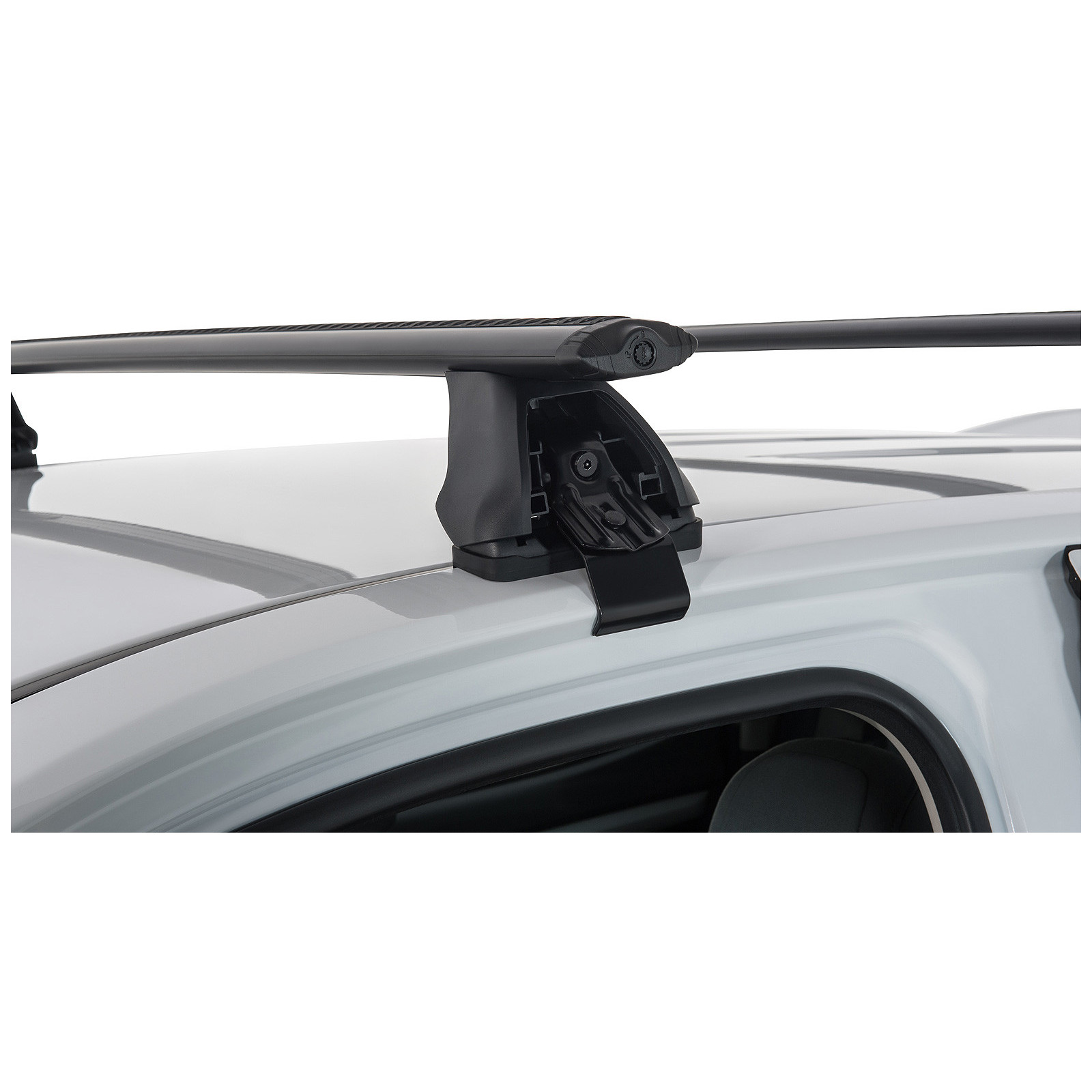 Kit 2 barres de toit noires RHINO-RACK Vortex 2500 • JA2225 