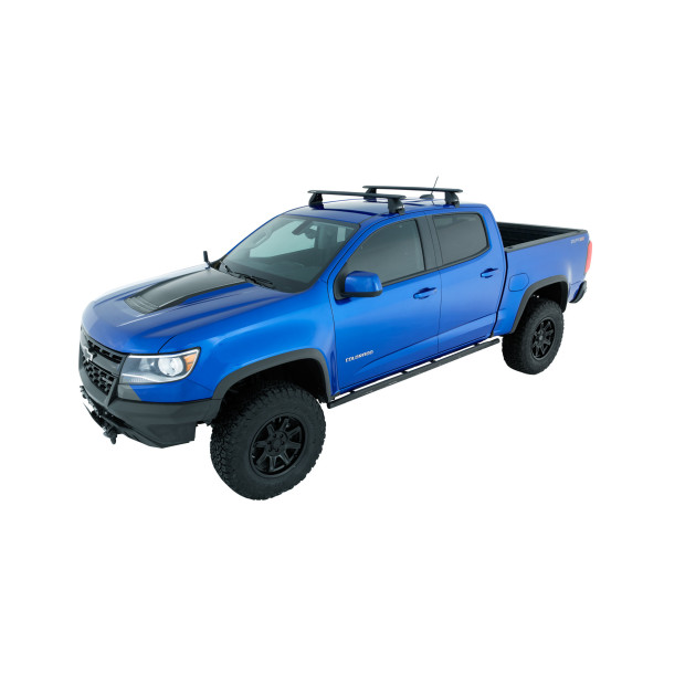 Kit 2 barres de toit noires RHINO-RACK Vortex 2500 • JA2225 