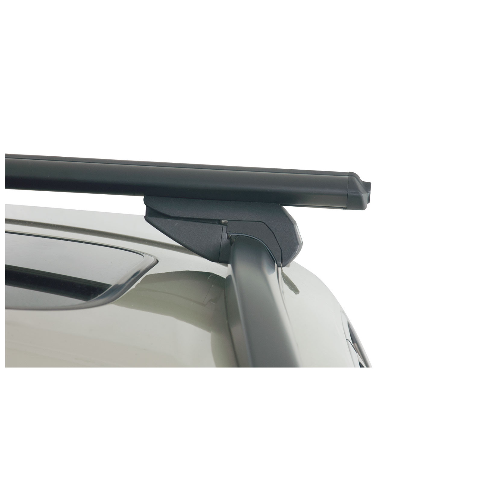 Kit 2 barres de toit noires RHINO-RACK Vortex SX • JA2265 