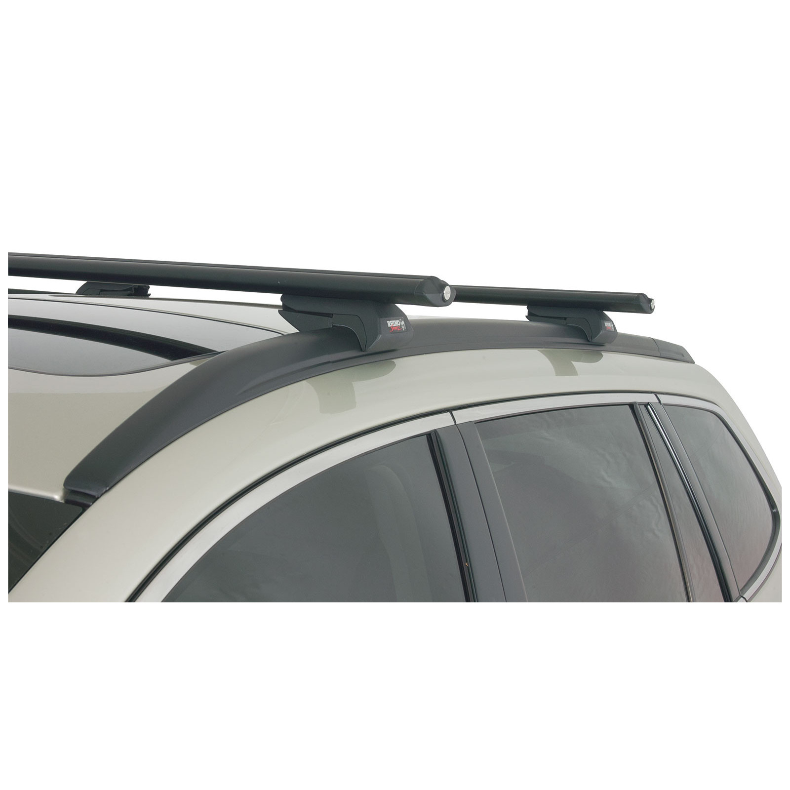 Kit 2 barres de toit noires RHINO-RACK Vortex SX • JA2265 