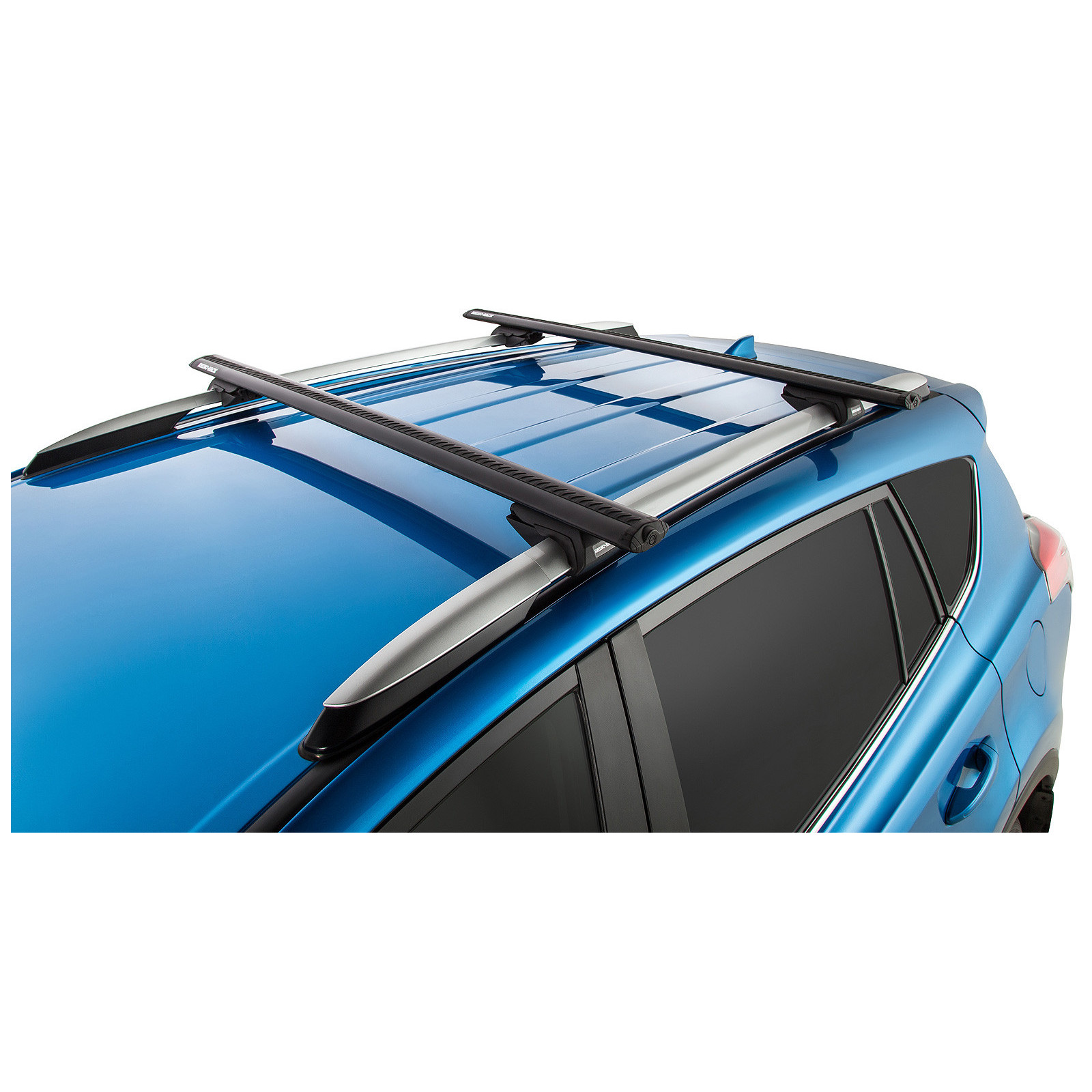 Kit 2 barres de toit noires RHINO-RACK Vortex SX • JA2269 