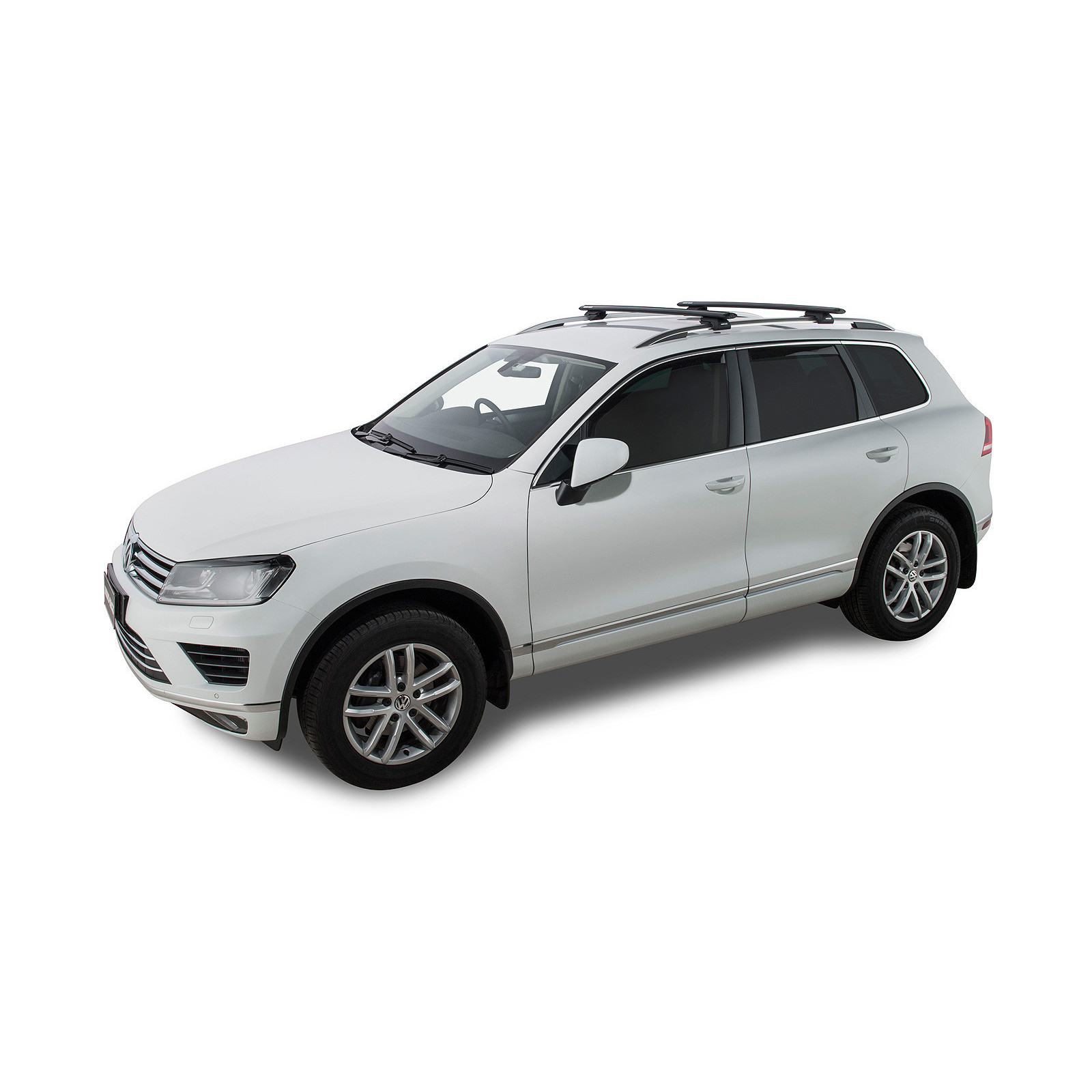 Kit 2 barres de toit noires RHINO-RACK Vortex SX • JA2270 