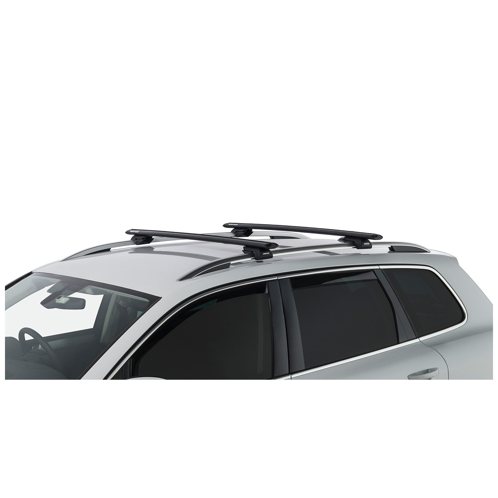 Kit 2 barres de toit noires RHINO-RACK Vortex SX • JA2270 