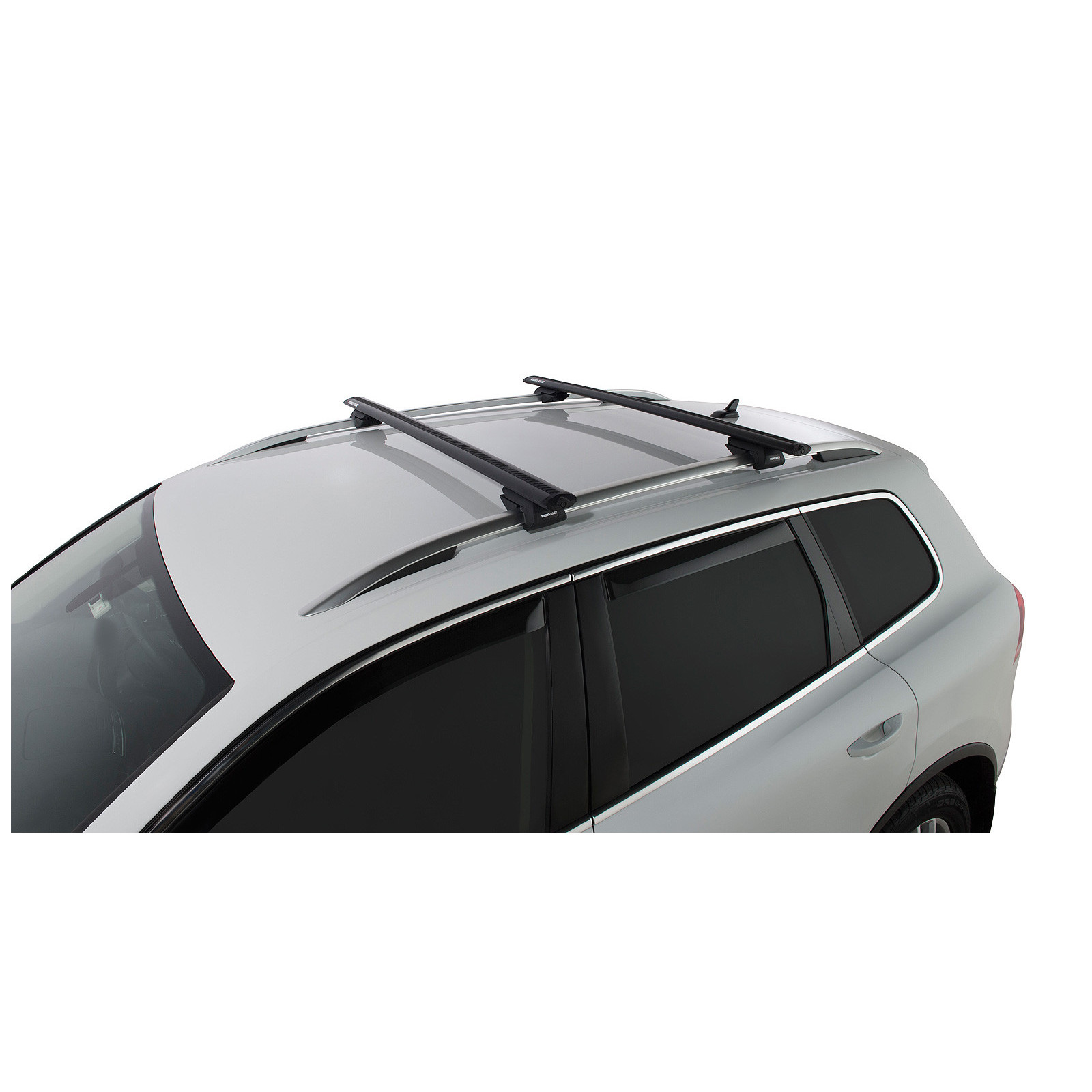 Kit 2 barres de toit noires RHINO-RACK Vortex SX • JA2270 