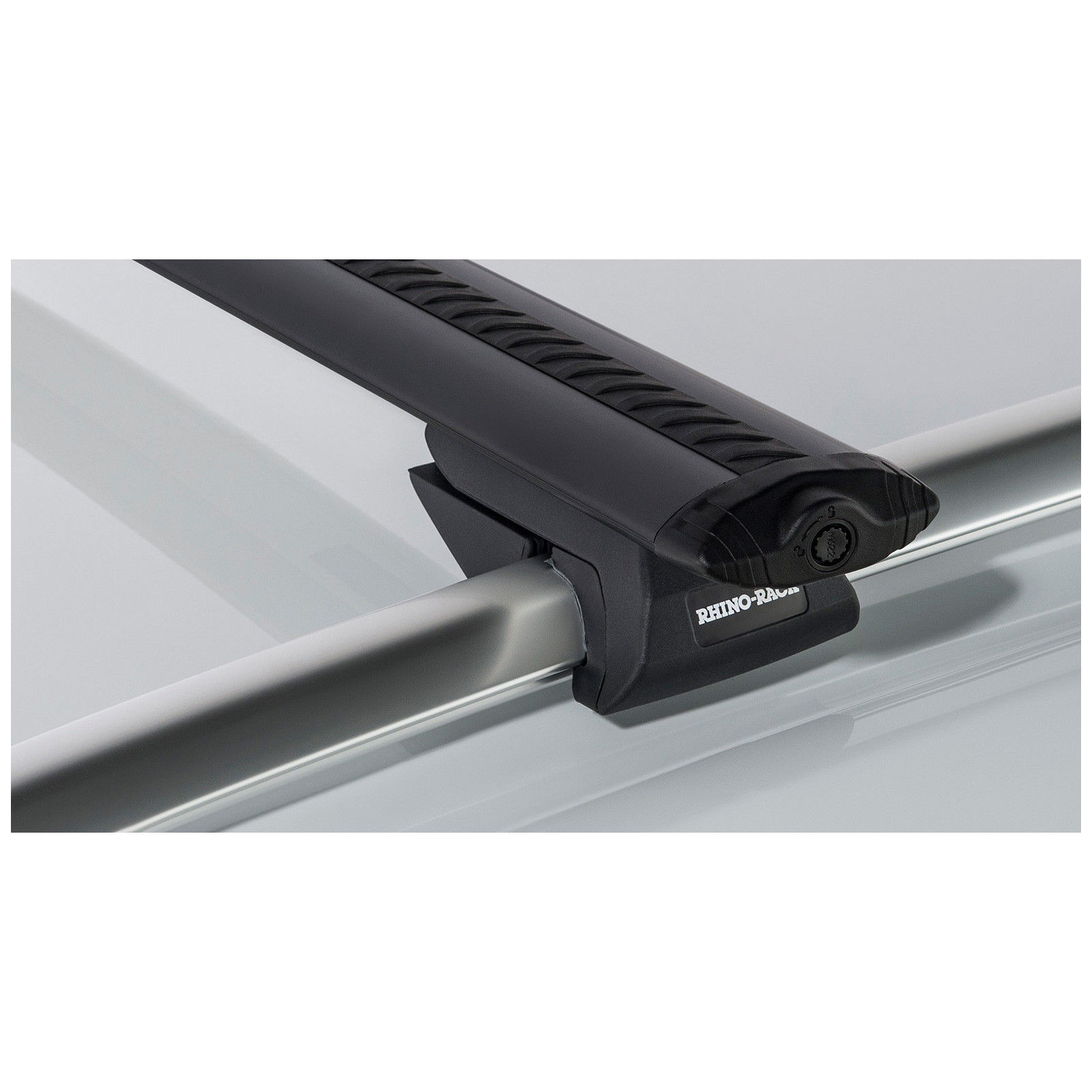 Kit 2 barres de toit noires RHINO-RACK Vortex SX • JA2270 