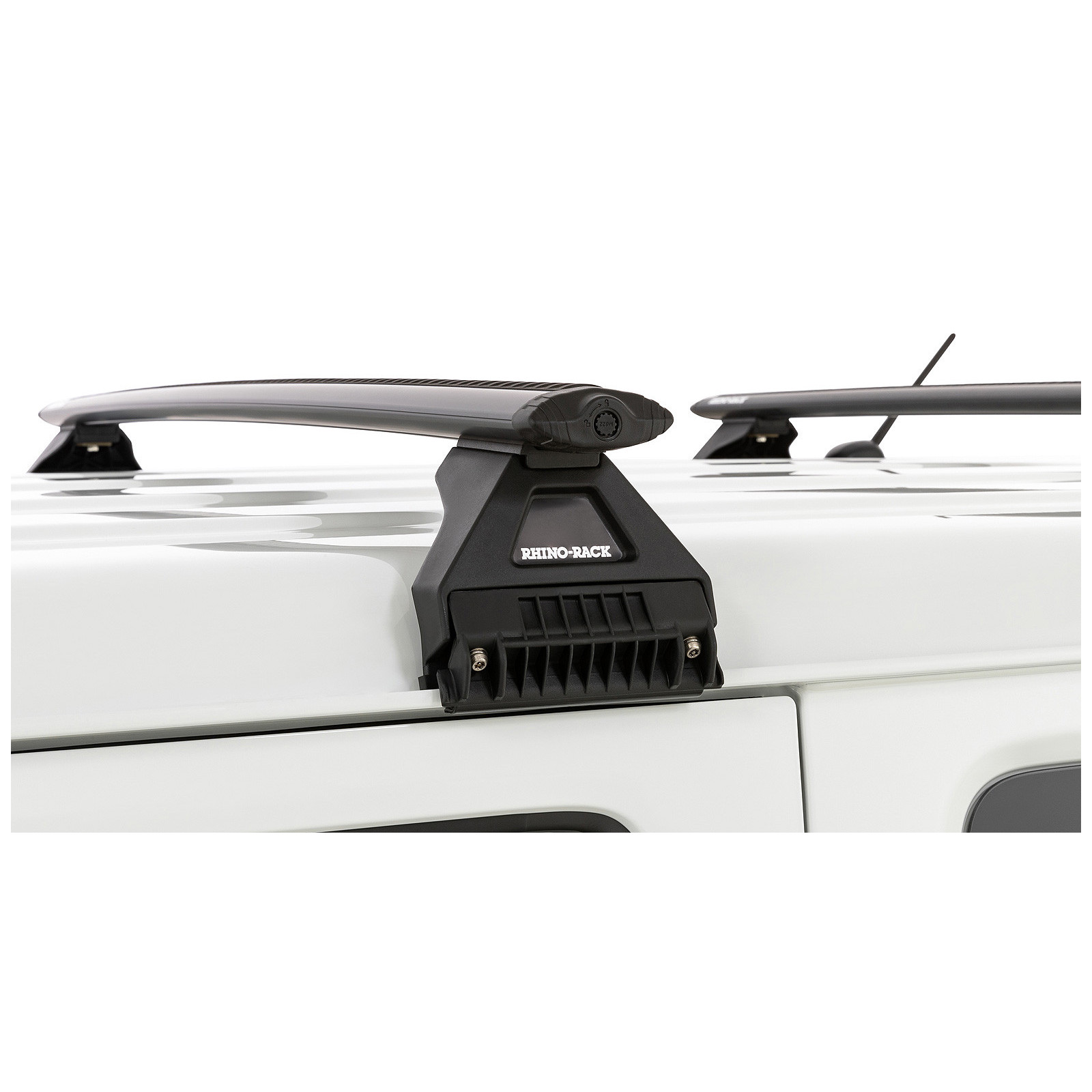 Kit 2 barres de toit noires RHINO-RACK Vortex RL110 • JA2491 