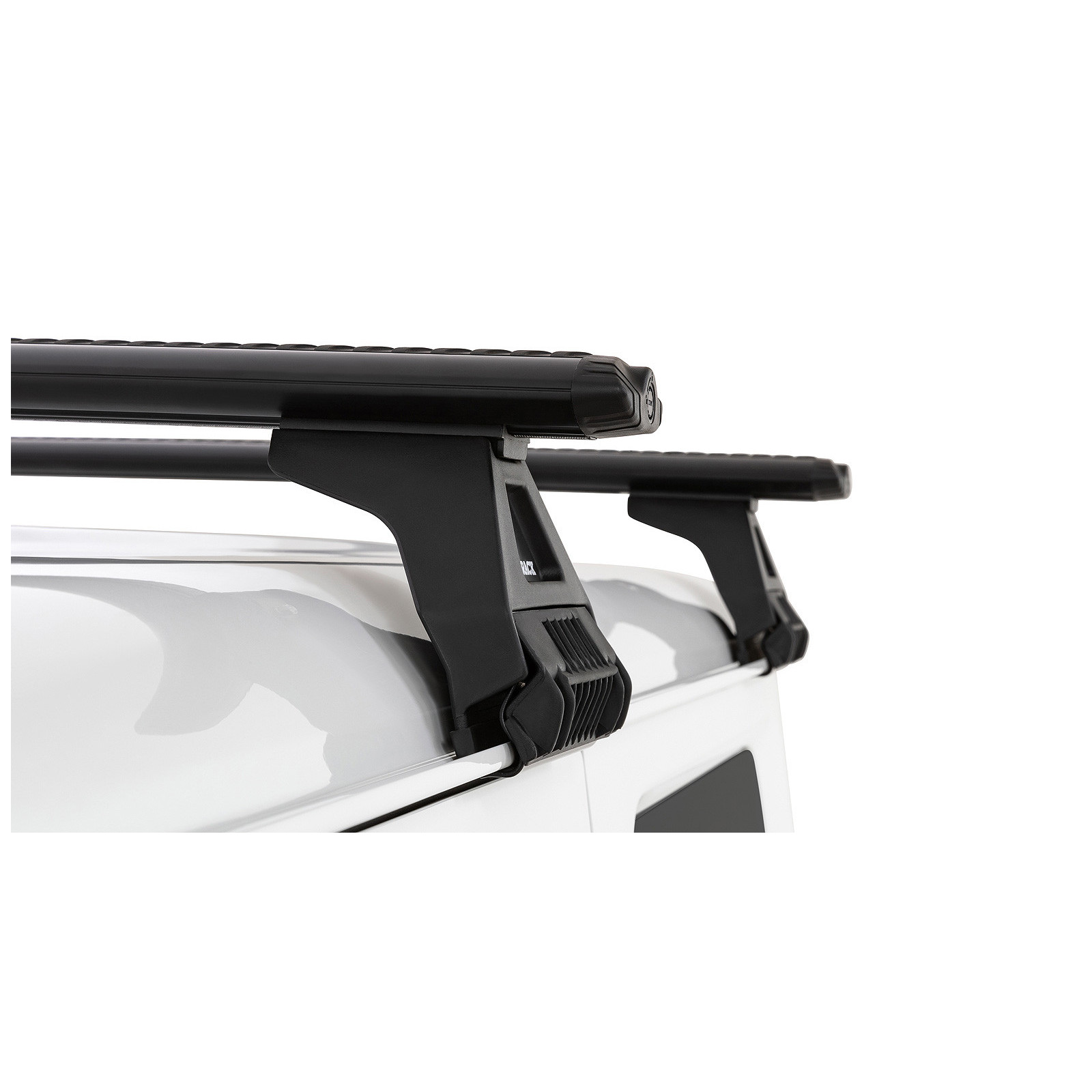 Kit 2 barres de toit noires RHINO-RACK Vortex RL110 • JA2491 