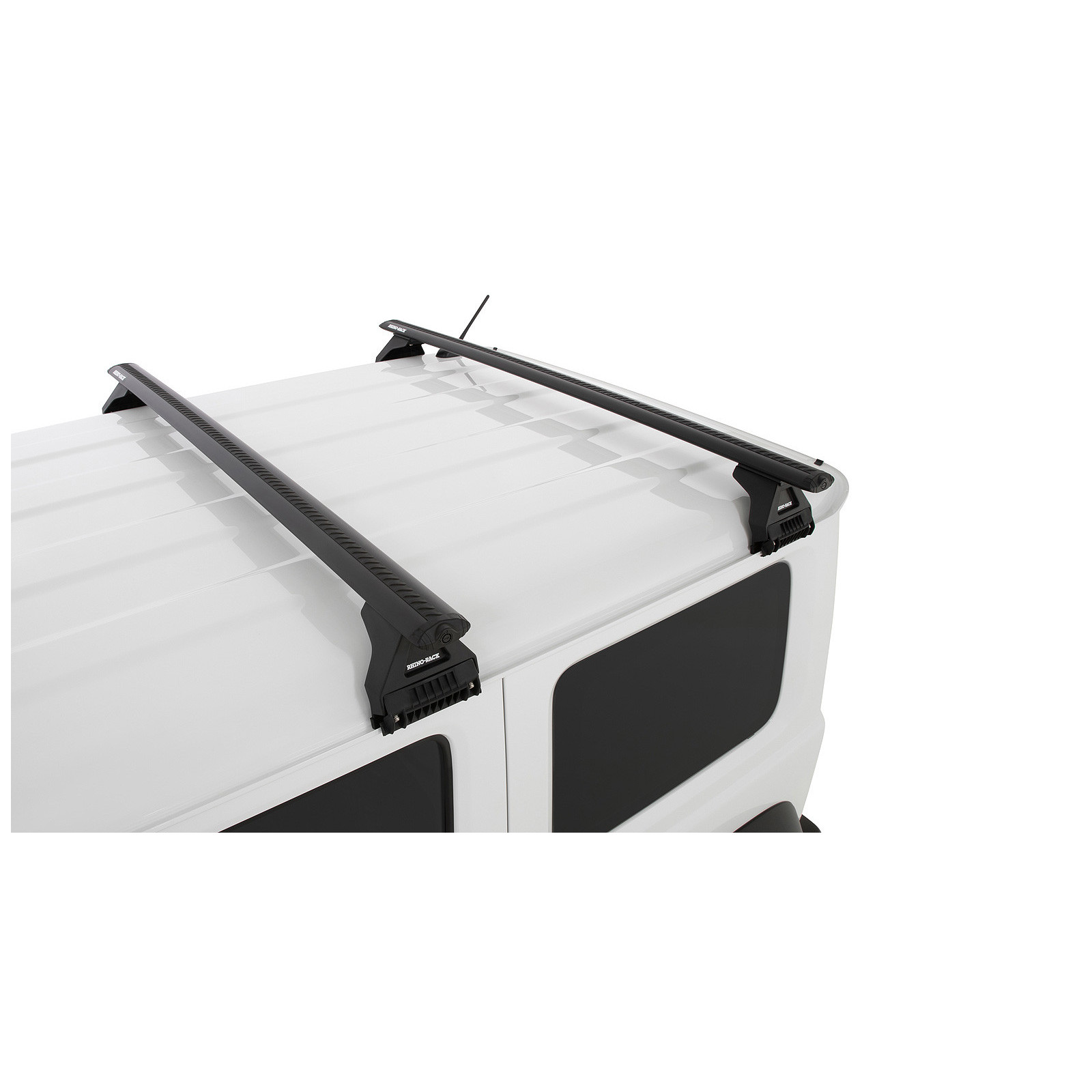 Kit 2 barres de toit noires RHINO-RACK Vortex RL110 • JA2491 