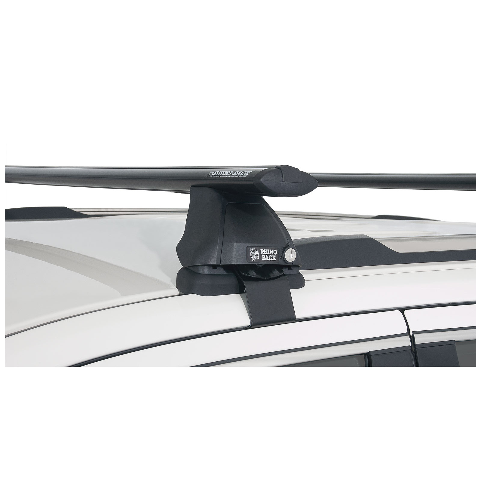 Kit 2 barres de toit noires RHINO-RACK Vortex 2500 • JA2526 