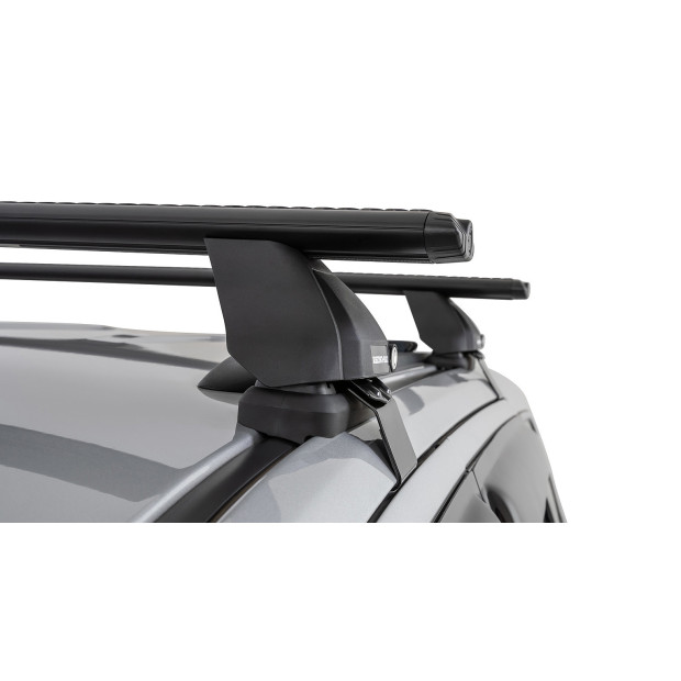 Kit 2 barres de toit noires RHINO-RACK Vortex 2500 • JA2526 