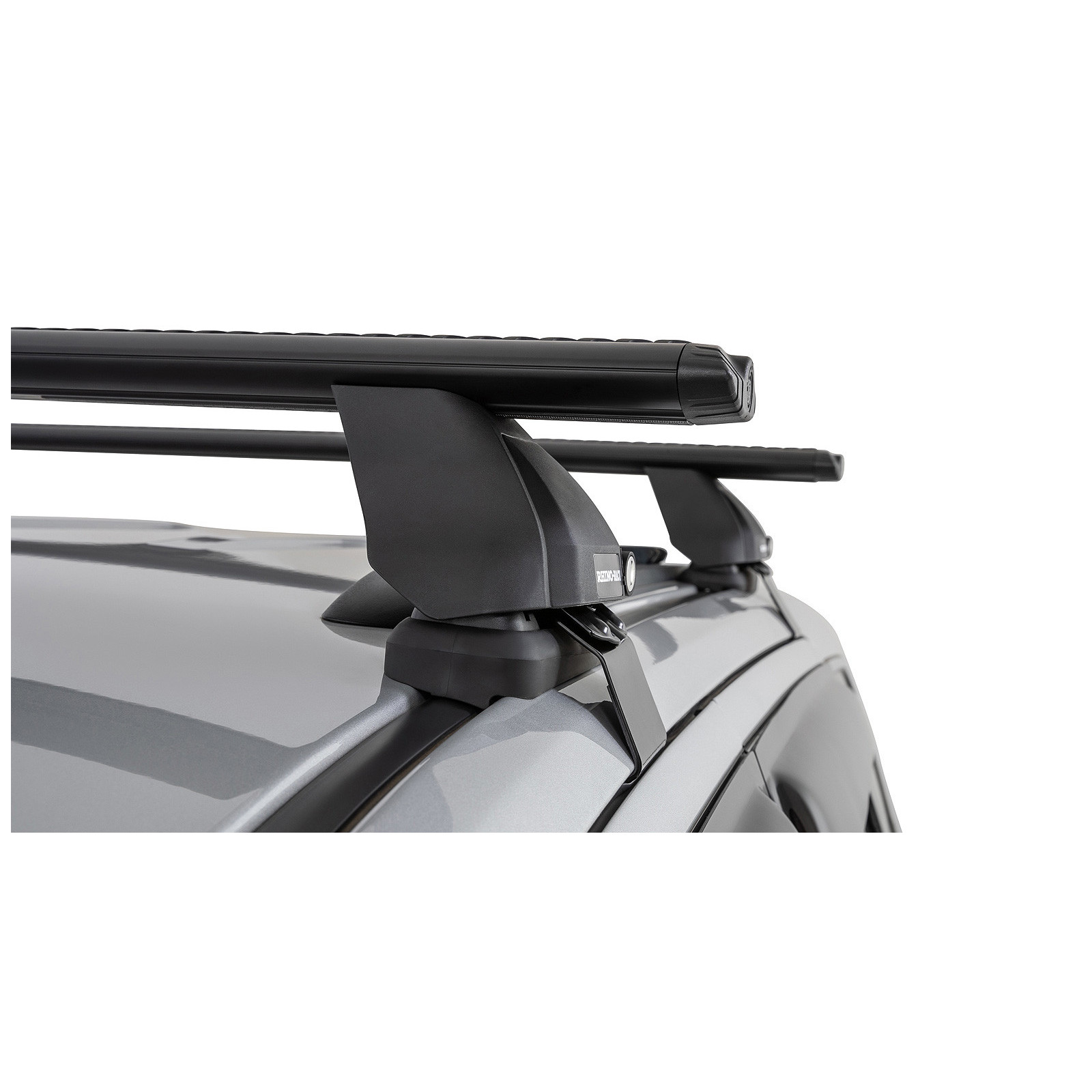 Kit 2 barres de toit noires RHINO-RACK Vortex 2500 • JA2526 