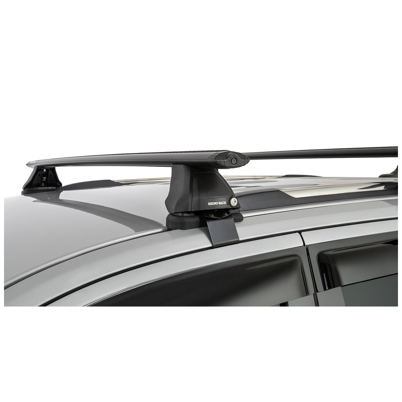 Kit 2 barres de toit noires RHINO-RACK Vortex 2500 • JA2526 