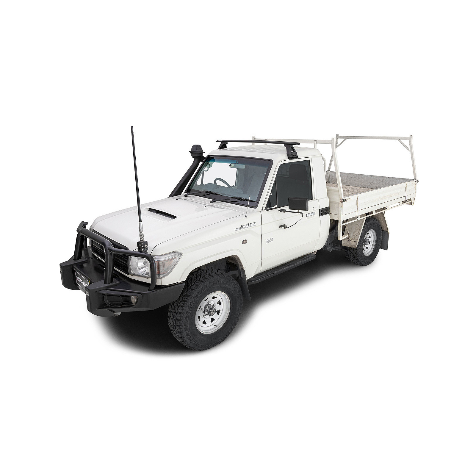 Kit 1 barre de toit noire RHINO-RACK Vortex RL150 • JA2722 