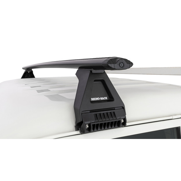 Kit 1 barre de toit noire RHINO-RACK Vortex RL150 • JA2722 