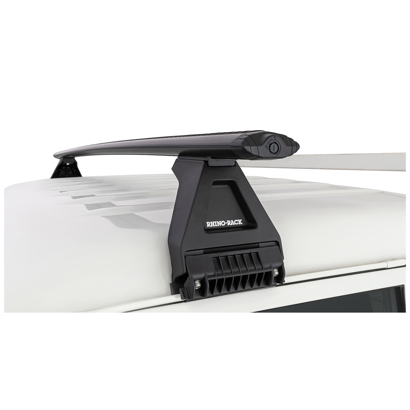 Kit 1 barre de toit noire RHINO-RACK Vortex RL150 • JA2722 