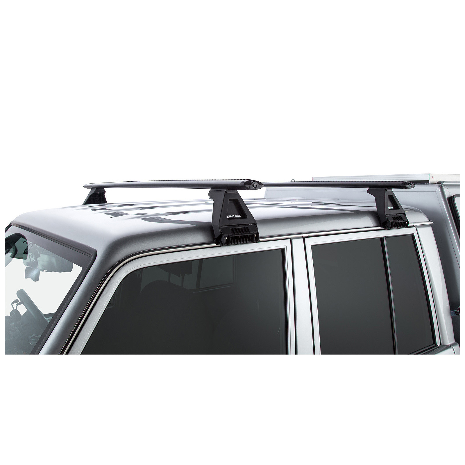 Kit 2 barres de toit noires RHINO-RACK Vortex RL150 • JA2735 