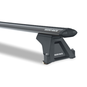 Kit 2 barres de toit noires RHINO-RACK Vortex RLTF • JA2755 