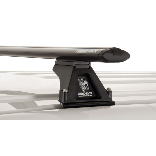 Kit 3 barres de toit noires RHINO-RACK Vortex RLTF • JA2767 