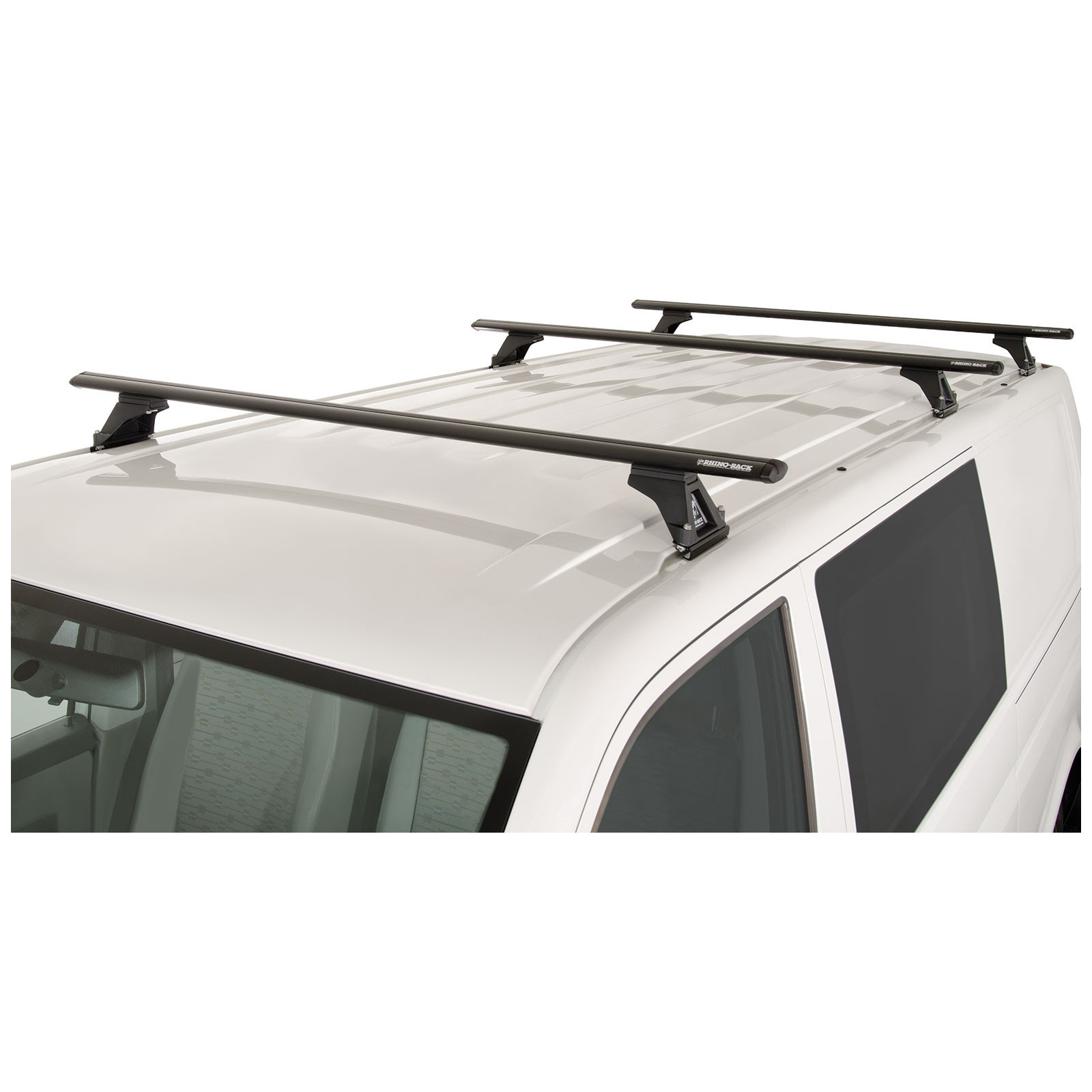 Kit 3 barres de toit noires RHINO-RACK Vortex RLTF • JA2767 