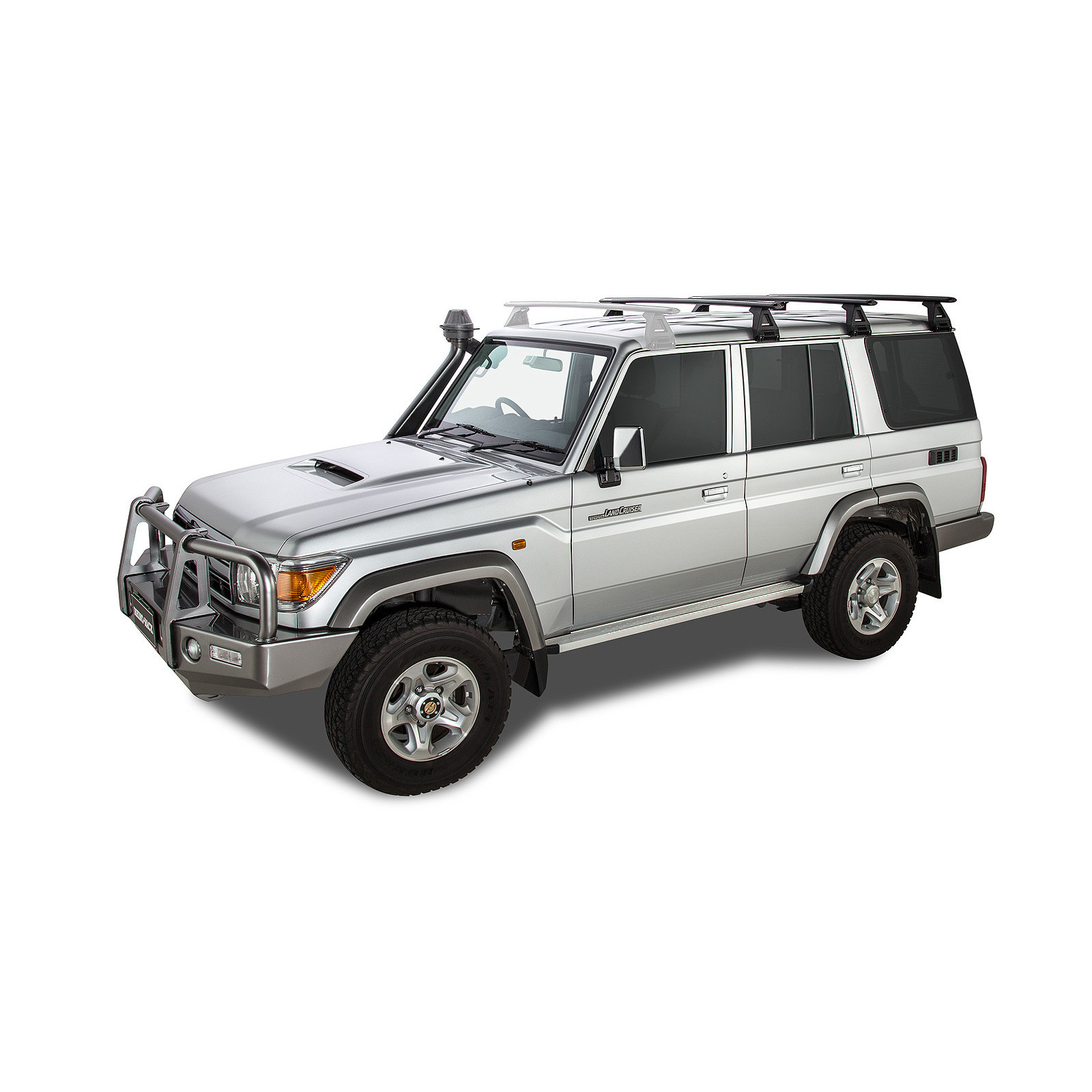 Kit 3 barres de toit noires RHINO-RACK Vortex RL150 • JA2773 