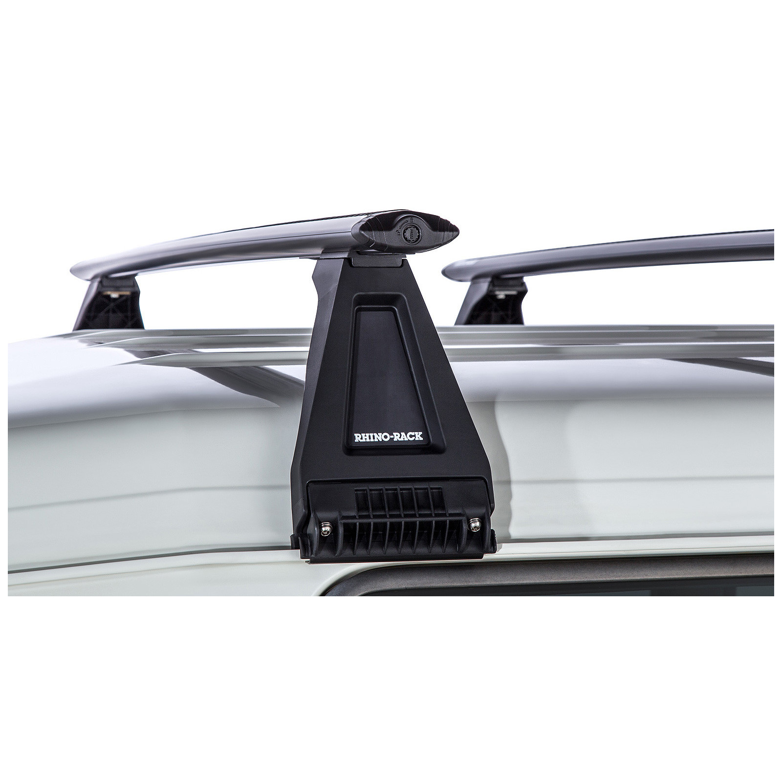 Kit 3 barres de toit noires RHINO-RACK Vortex RL210 • JA2777 