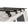 Kit 4 barres de toit noires RHINO-RACK Vortex RLTF • JA2783 