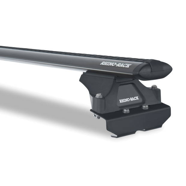 Kit 2 barres de toit noires RHINO-RACK Vortex RLTP • JA2909 