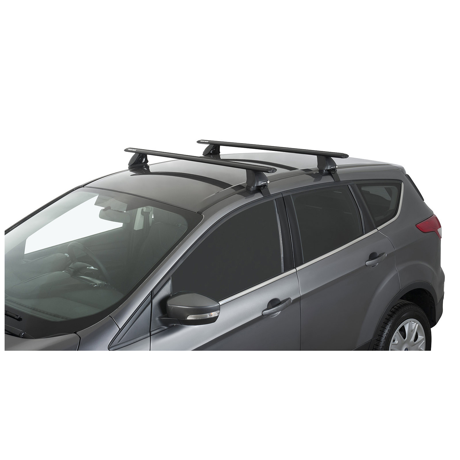 Kit 2 barres de toit noires RHINO-RACK Vortex 2500 • JA3994 