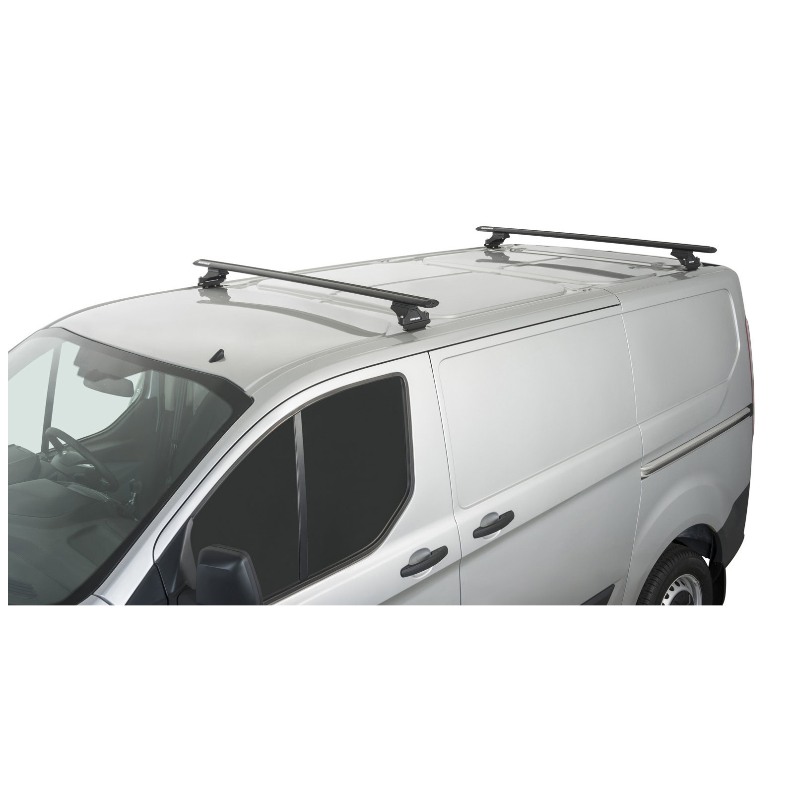 Kit 2 barres de toit noires RHINO-RACK Vortex RLTP • JA5413 